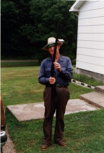 Naaman Adams, resident of Trace Fork of Big Harts Creek, Logan County, WV, 1996