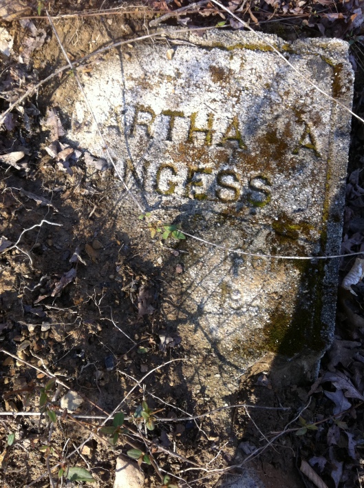 Martha Ann Bryant Dingess Grave