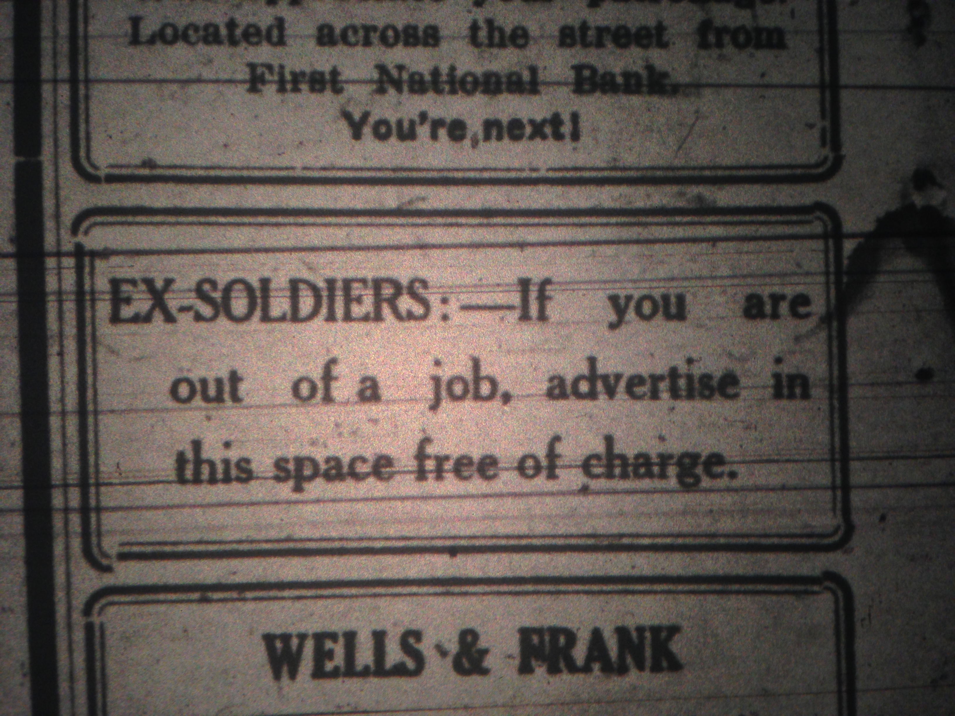 Ex-Soldiers Ad LB 07.21.1922.JPG