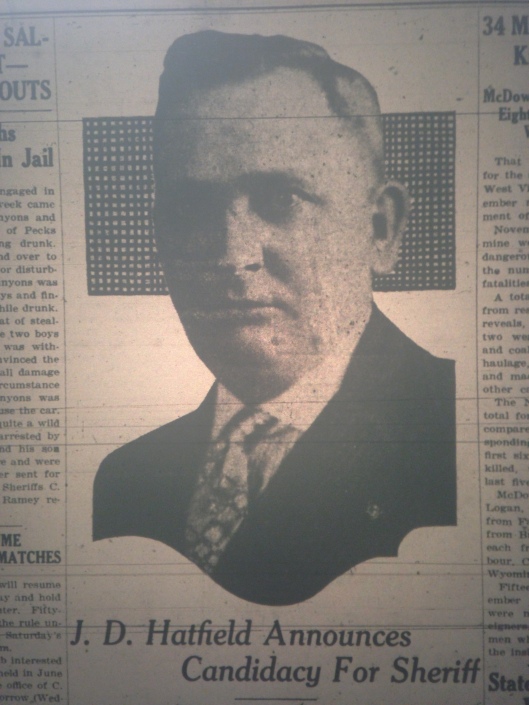 J.D. Hatfield for Sheriff 12.13.1927 1